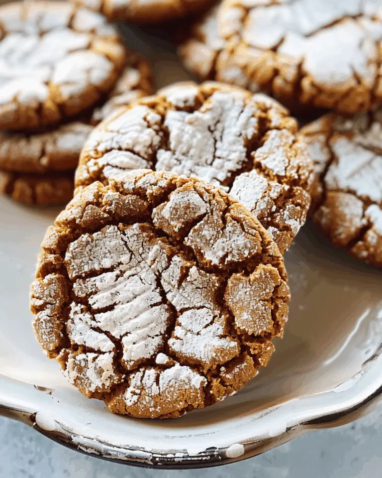 Molasses Cookies