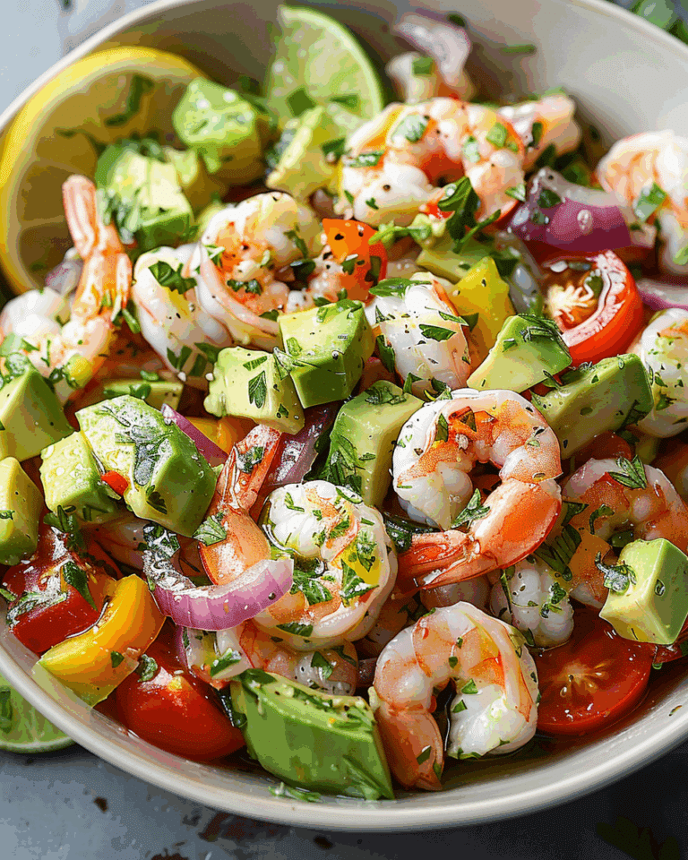 Shrimp Avocado Salad – Fresh, Healthy & Easy Summer Recipe