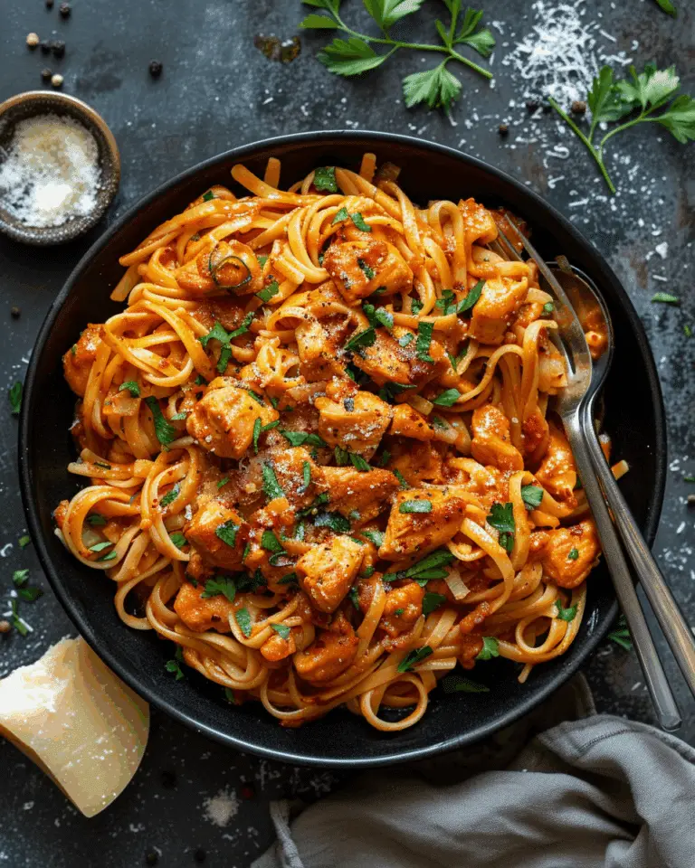 Cowboy Butter Chicken Linguine