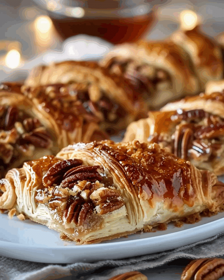 Pecan Pie Crescents
