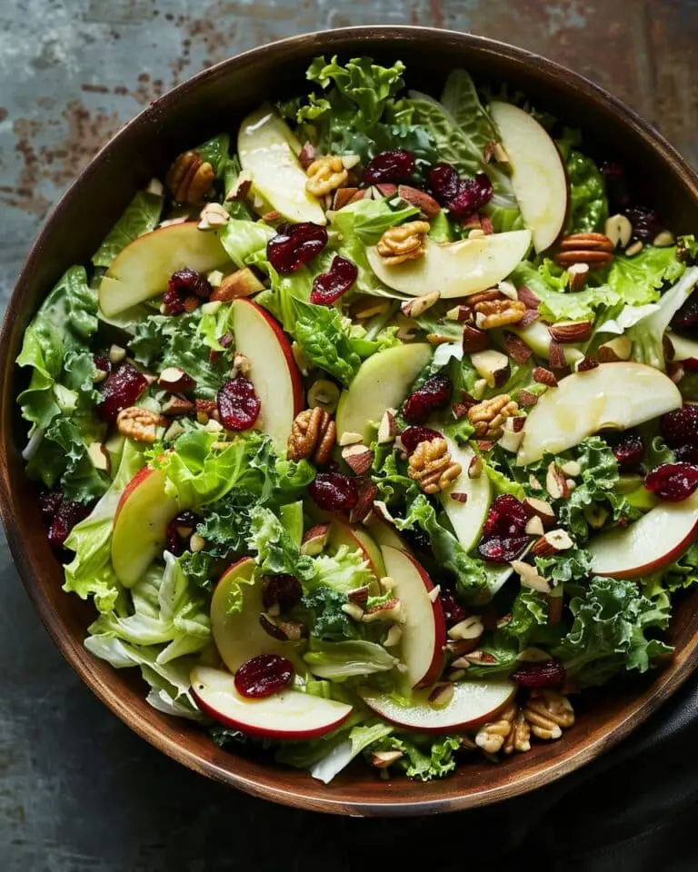 Favorite Green Salad with Apples, Cranberries, and Pepitas