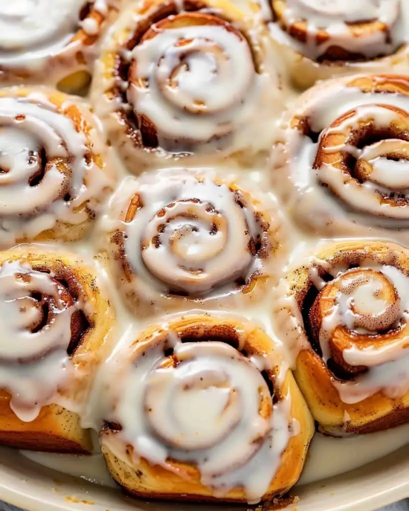 Homemade Overnight Cinnamon Rolls