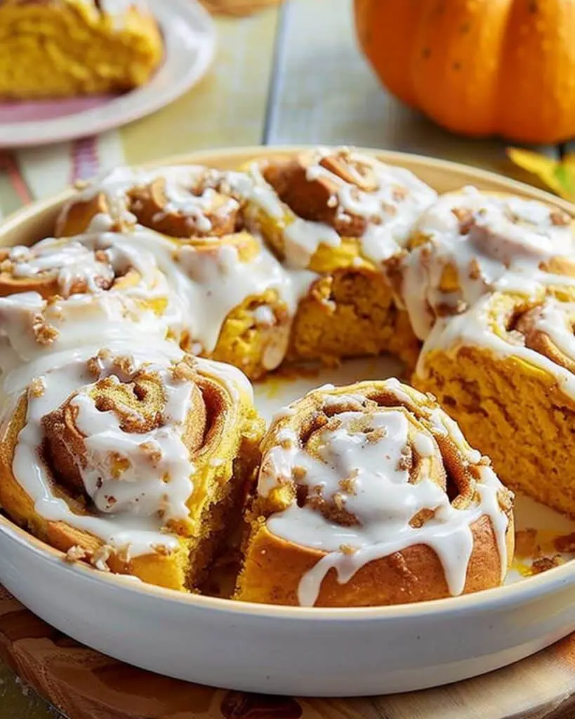 Pumpkin Cinnamon Rolls