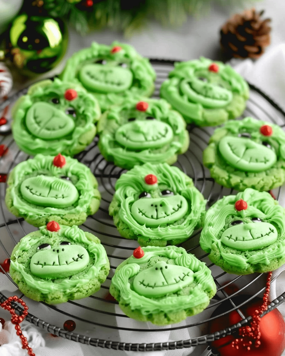 Grinch Cookies