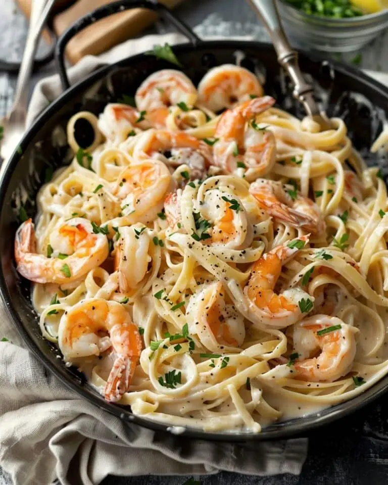 Creamy Shrimp Alfredo