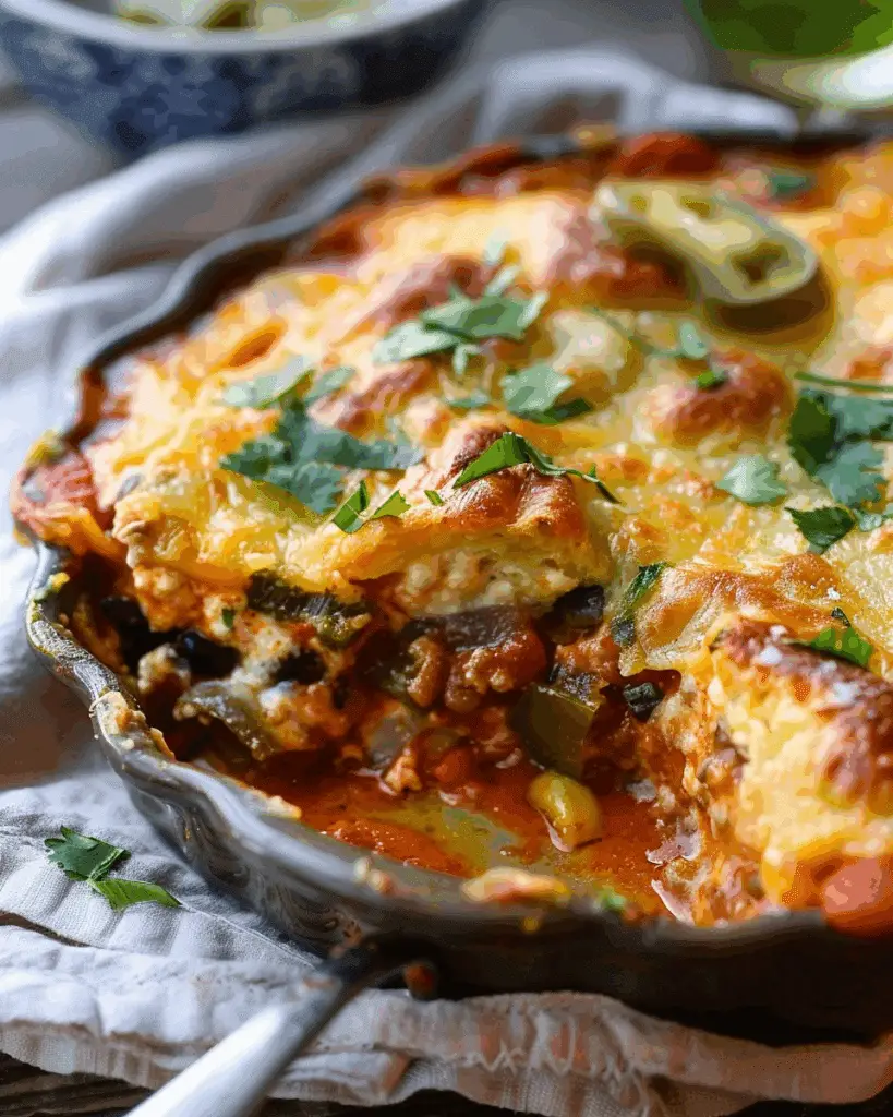 Chili Relleno Casserole