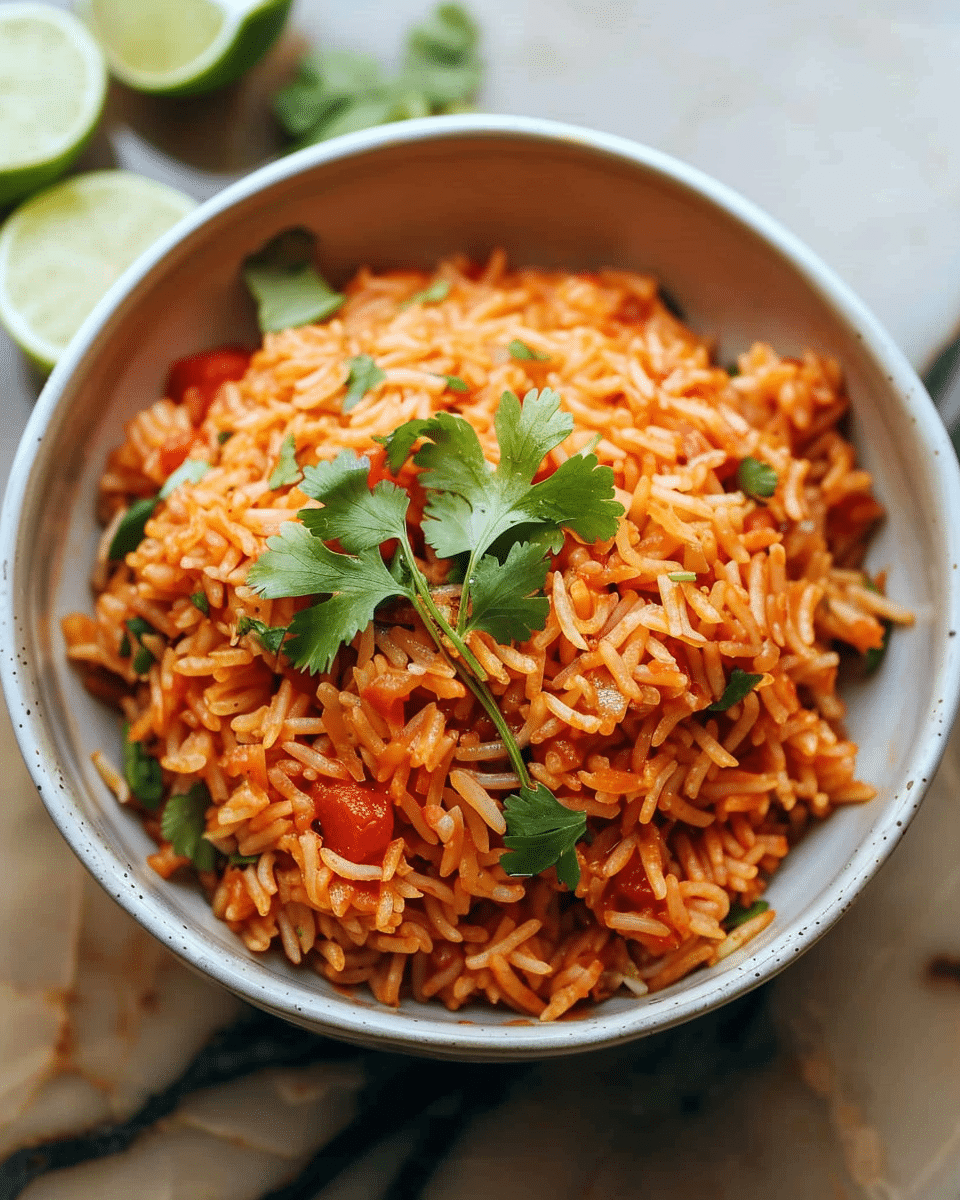 Mexican Tomato Basmati Rice (Arroz Rojo Twist)