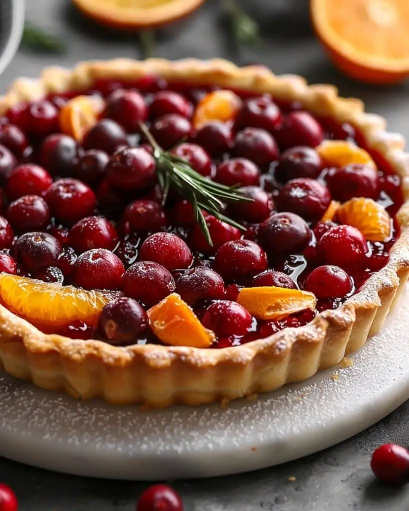 Cranberry Orange Tart Recipe