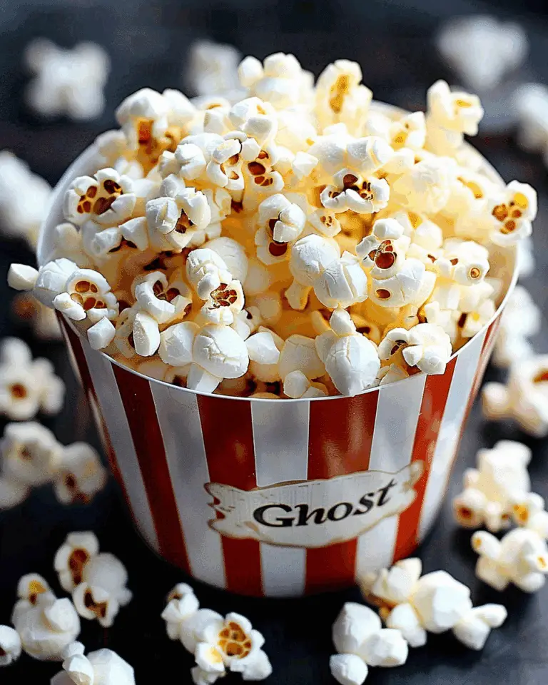 “Ghost” Popcorn