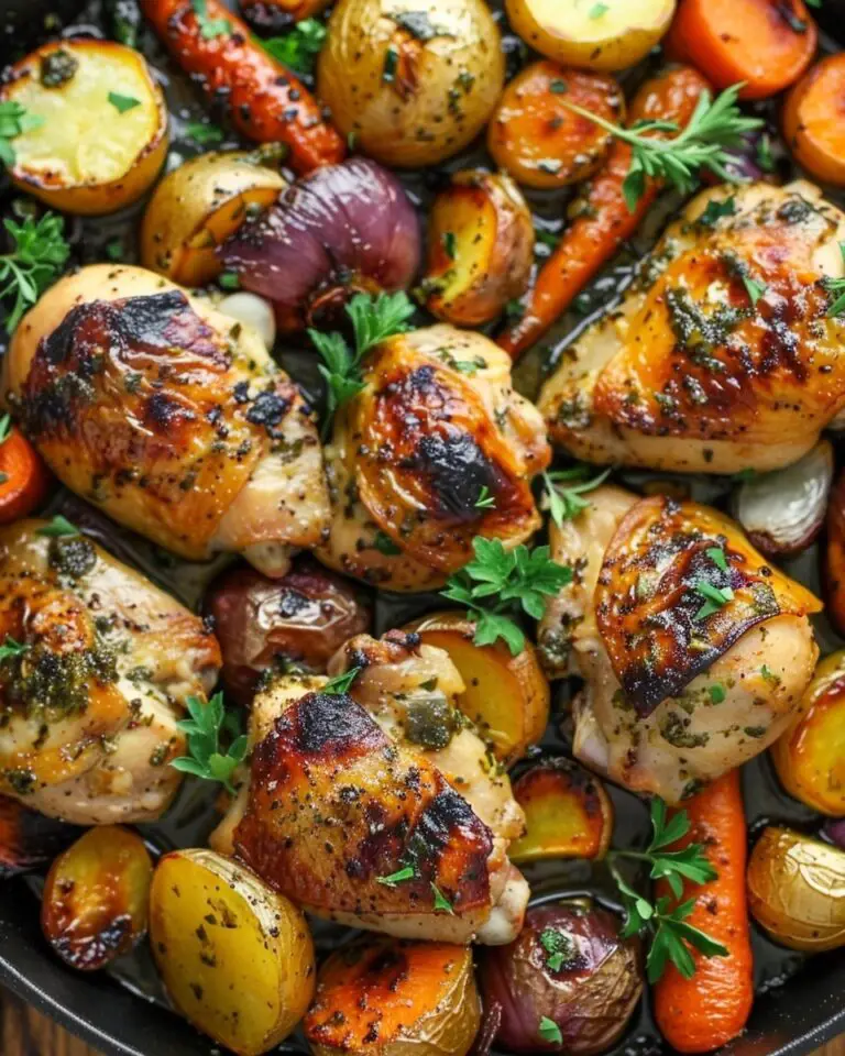 Roasted Garlic Chicken and Vegetables