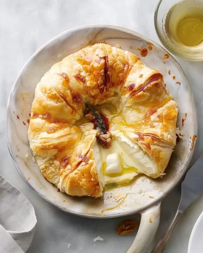 Baked Brie in Puff Pastry