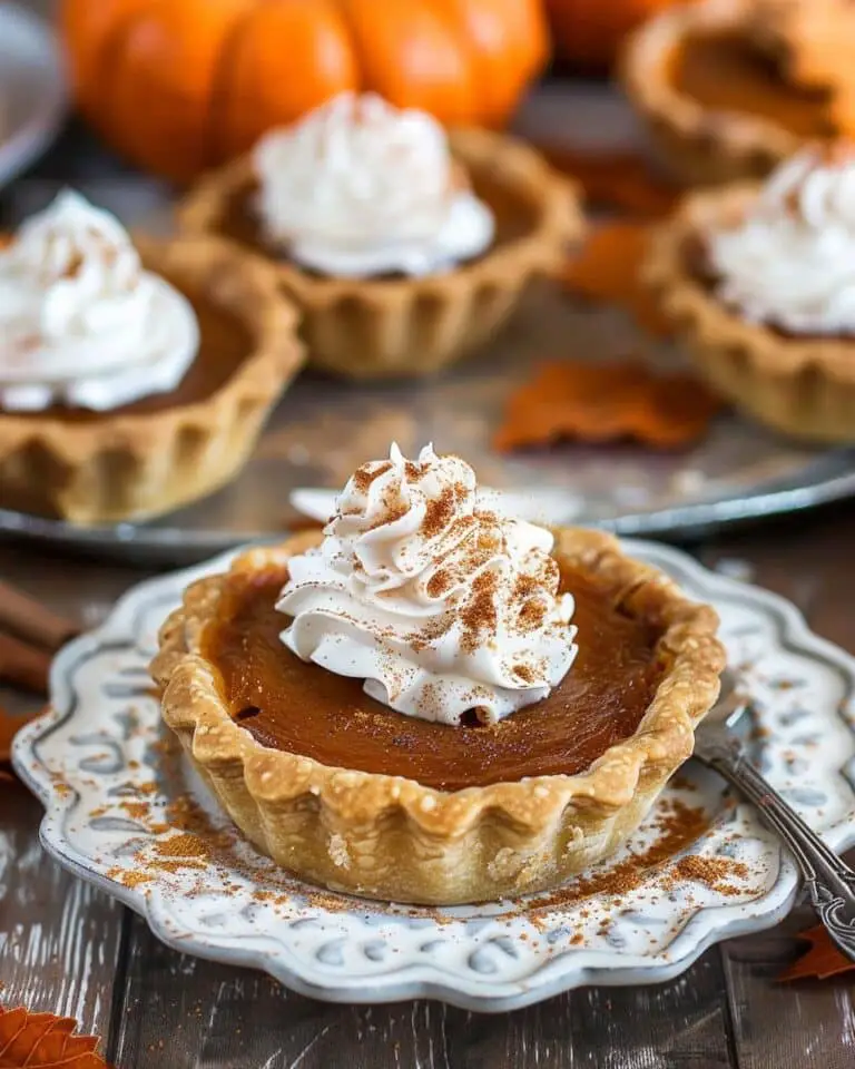 Mini Pumpkin Pies
