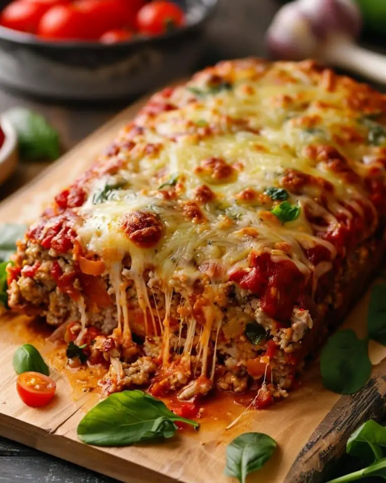 Chicken Parmesan Meatloaf