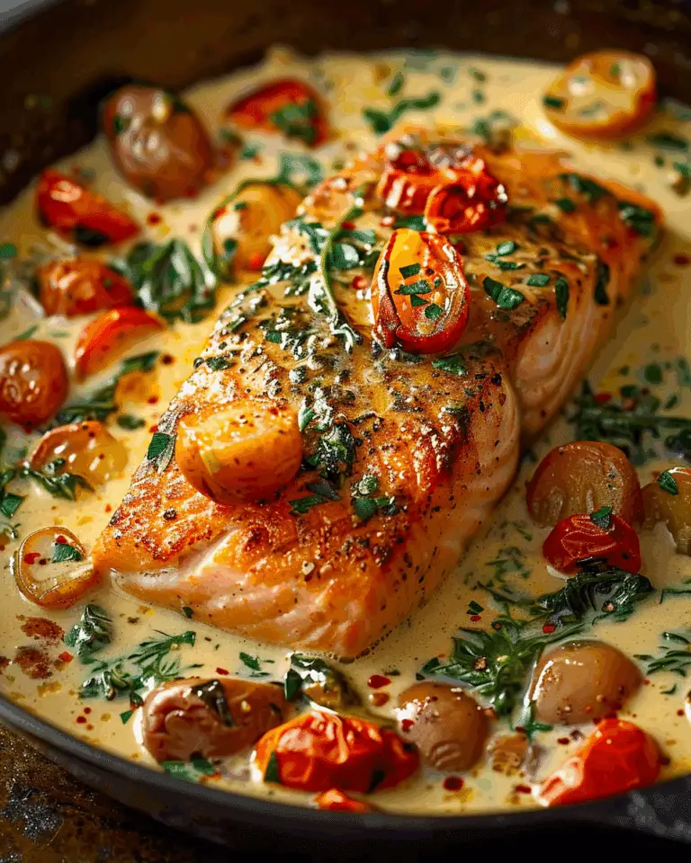 Creamy Tuscan Marry Me Salmon