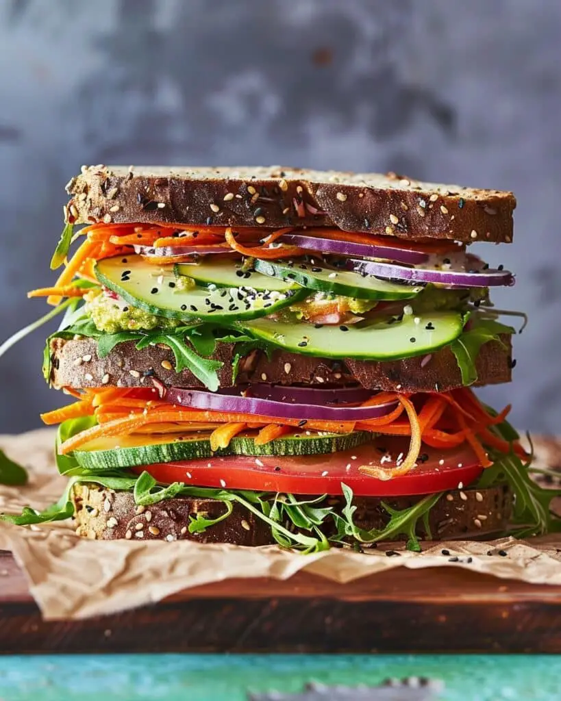 Ultimate Veggie Sandwich
