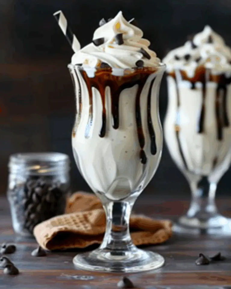 Ghostly Vanilla Milkshake