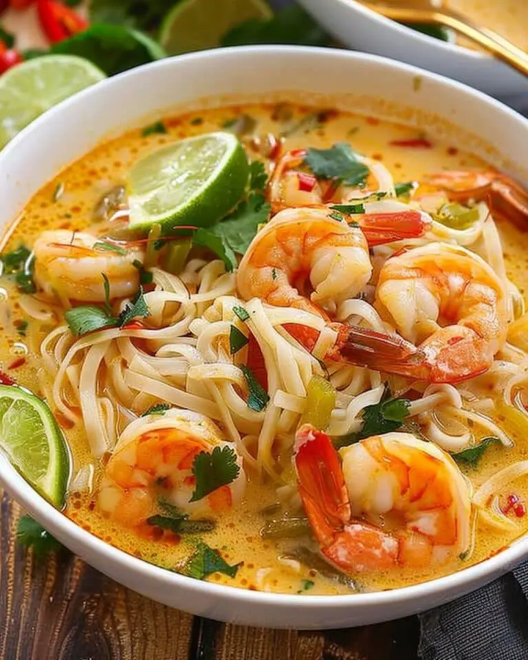 Thai Shrimp Coconut Noodle Soup