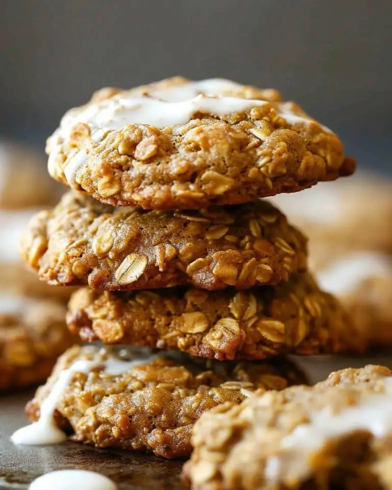 Brown Butter Pumpkin Oatmeal Cookies