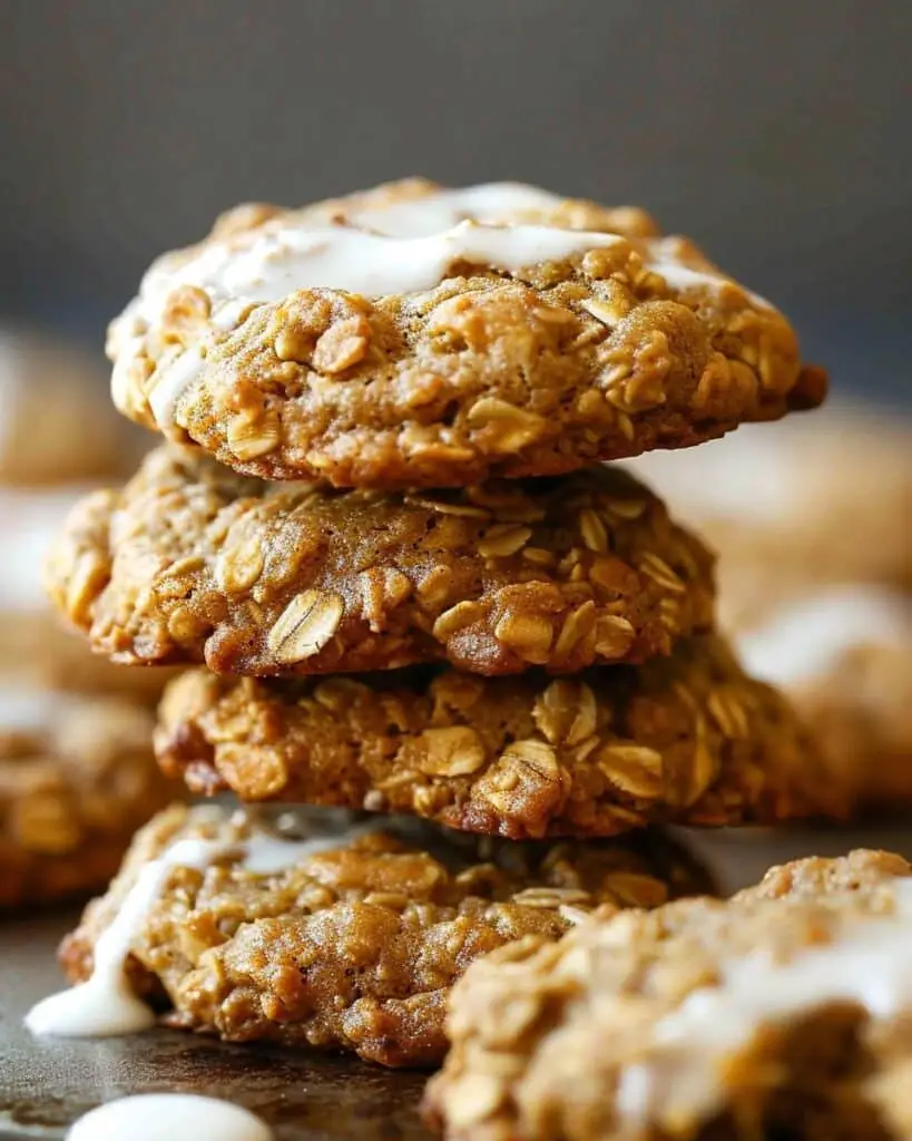 Brown Butter Pumpkin Oatmeal Cookies