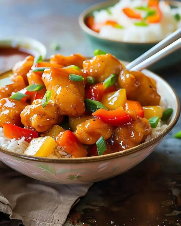 Baked Sweet and Sour Chicken