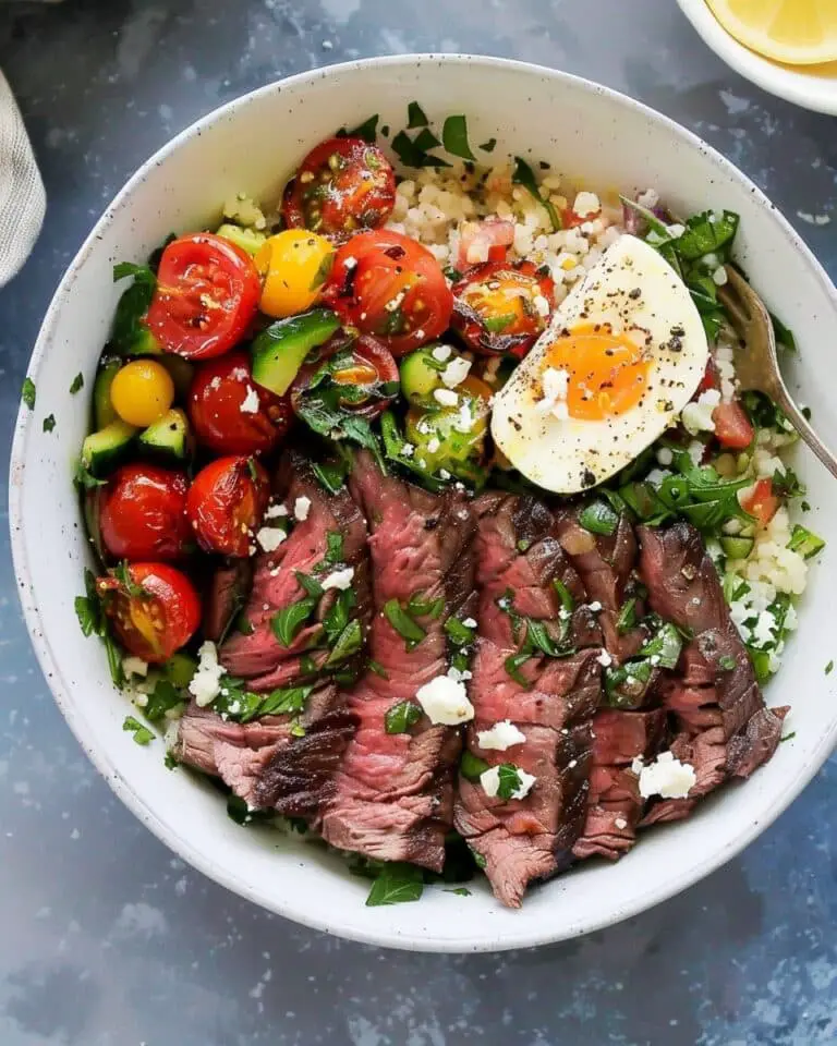 Mediterranean Steak Bowl