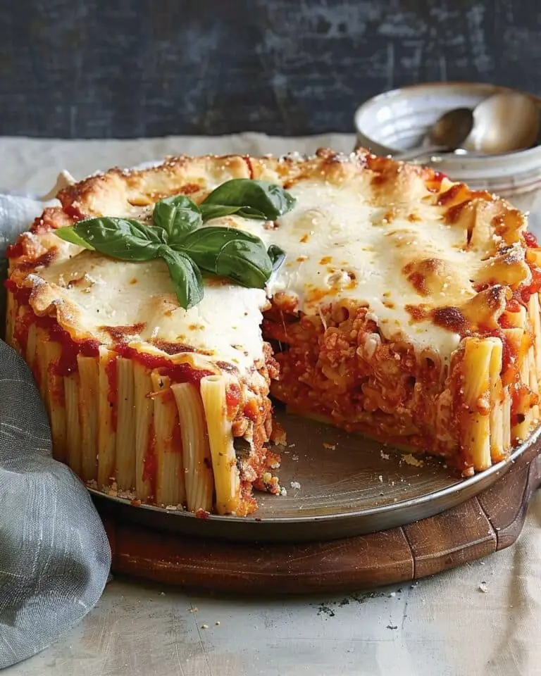 The Ultimate Pasta Pie