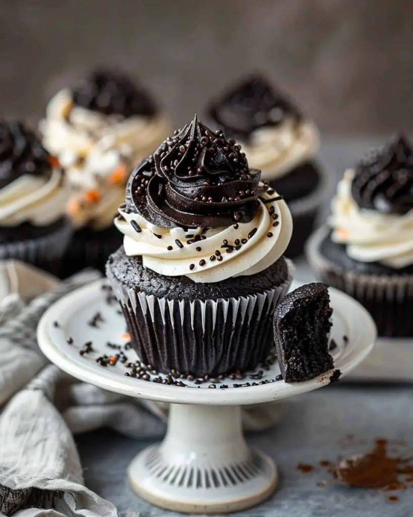 Black Velvet Cupcakes