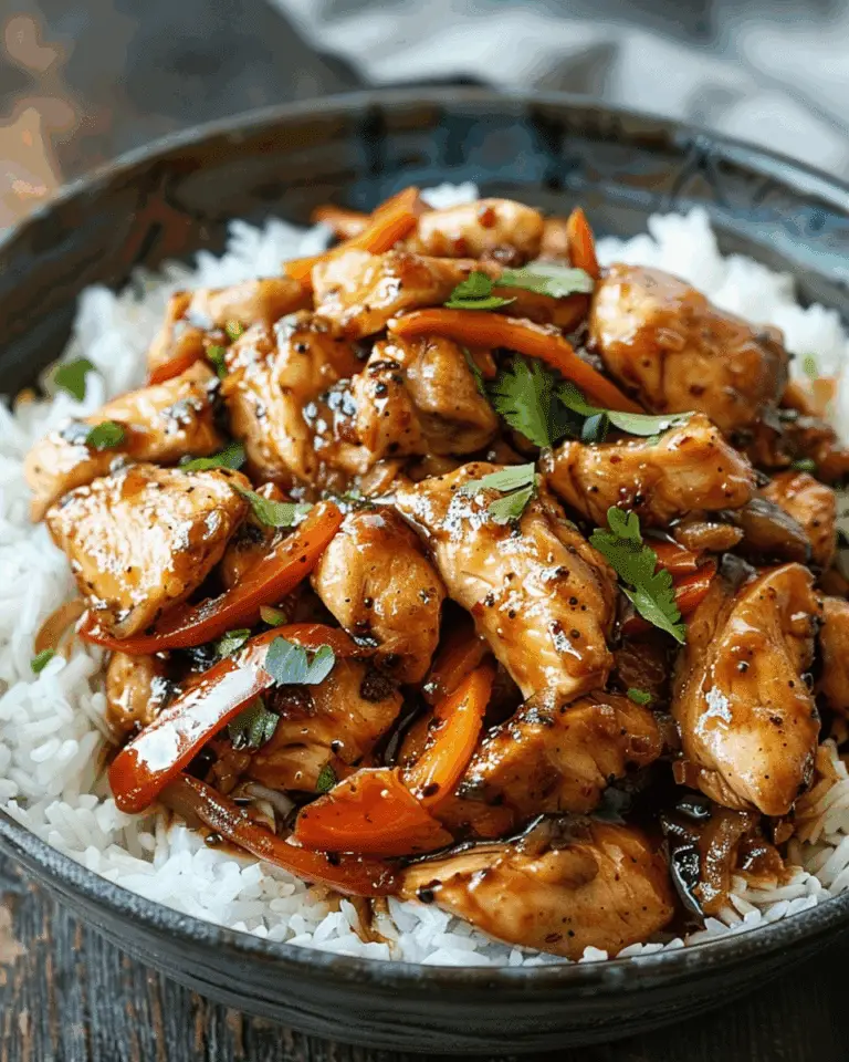 Savory Black Pepper Chicken Delight