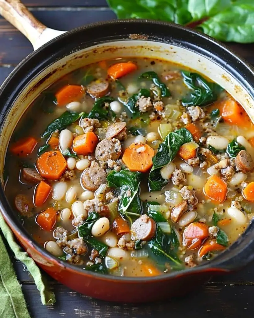 Italian Sausage White Bean Soup