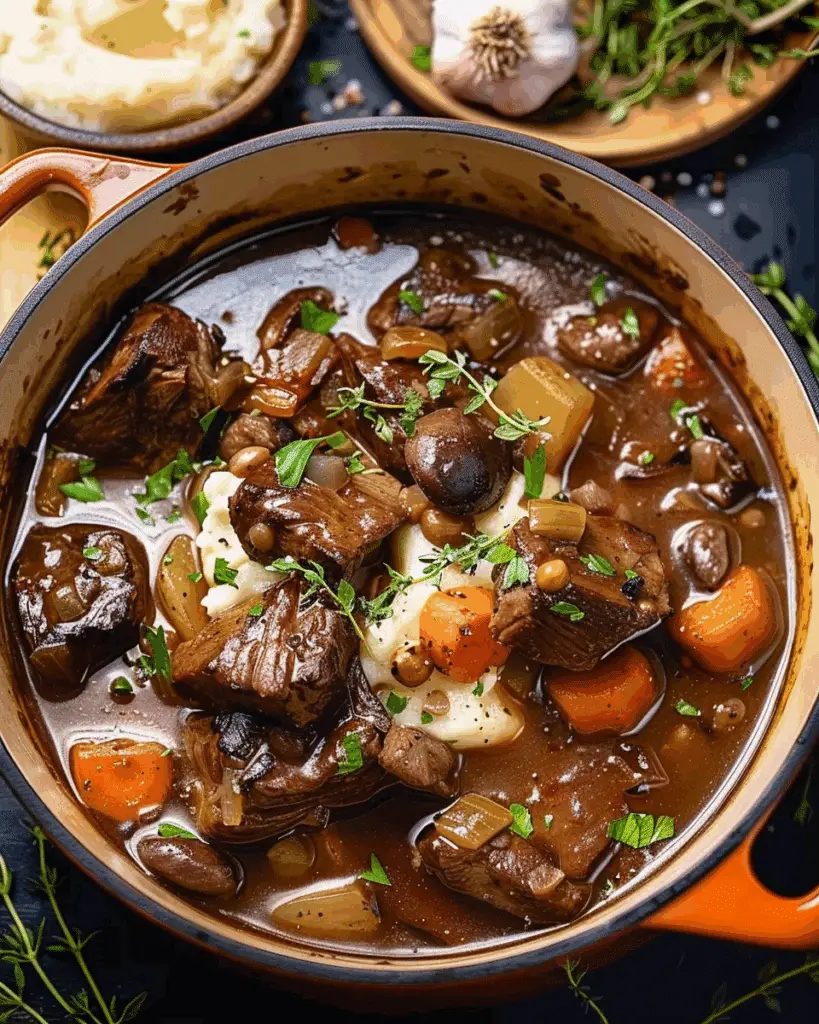 Autumn Beef Bourguignon