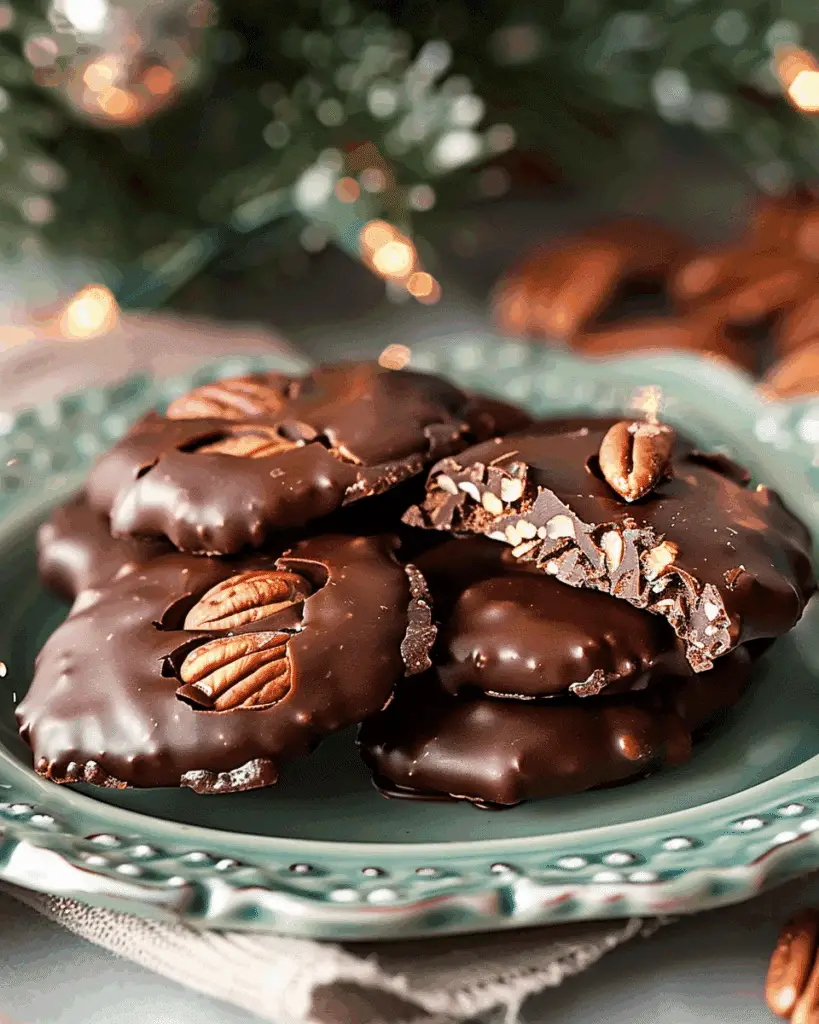 Easy Pecan Turtles
