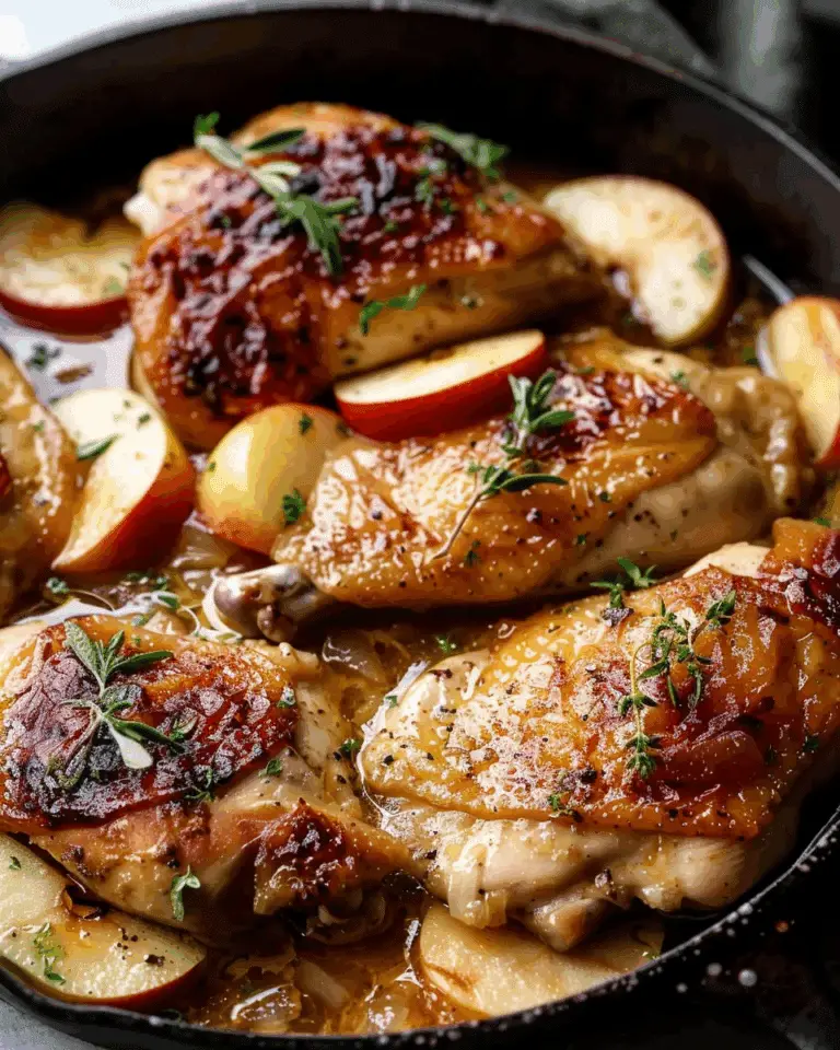 Skillet Apple Cider Chicken