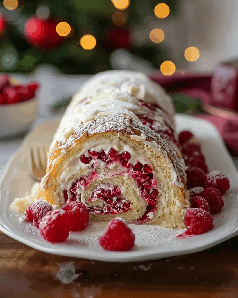 Raspberry Swirl Roll
