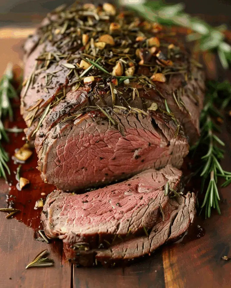 Rosemary and Garlic Roast Beef