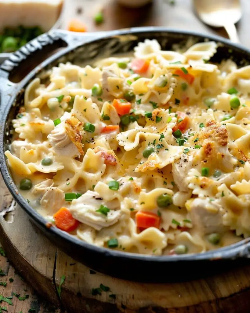 Creamy Chicken Pot Pie Pasta