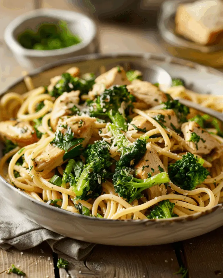 Chicken and Broccoli Pasta