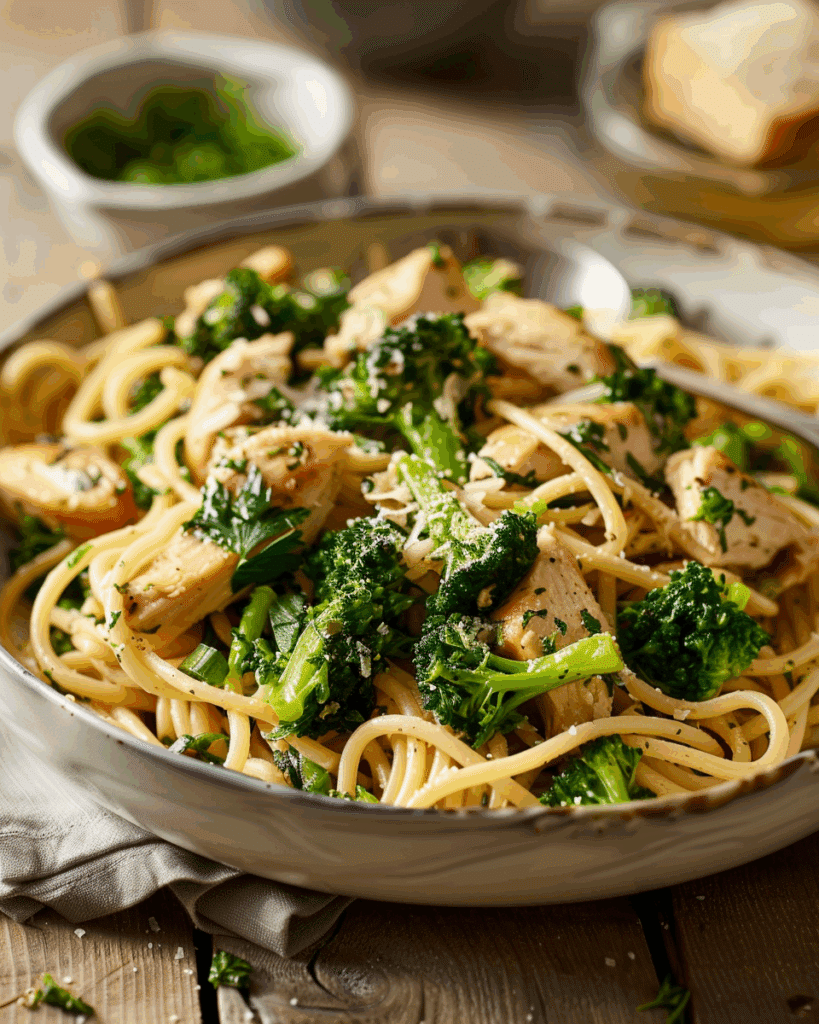 Chicken and Broccoli Pasta