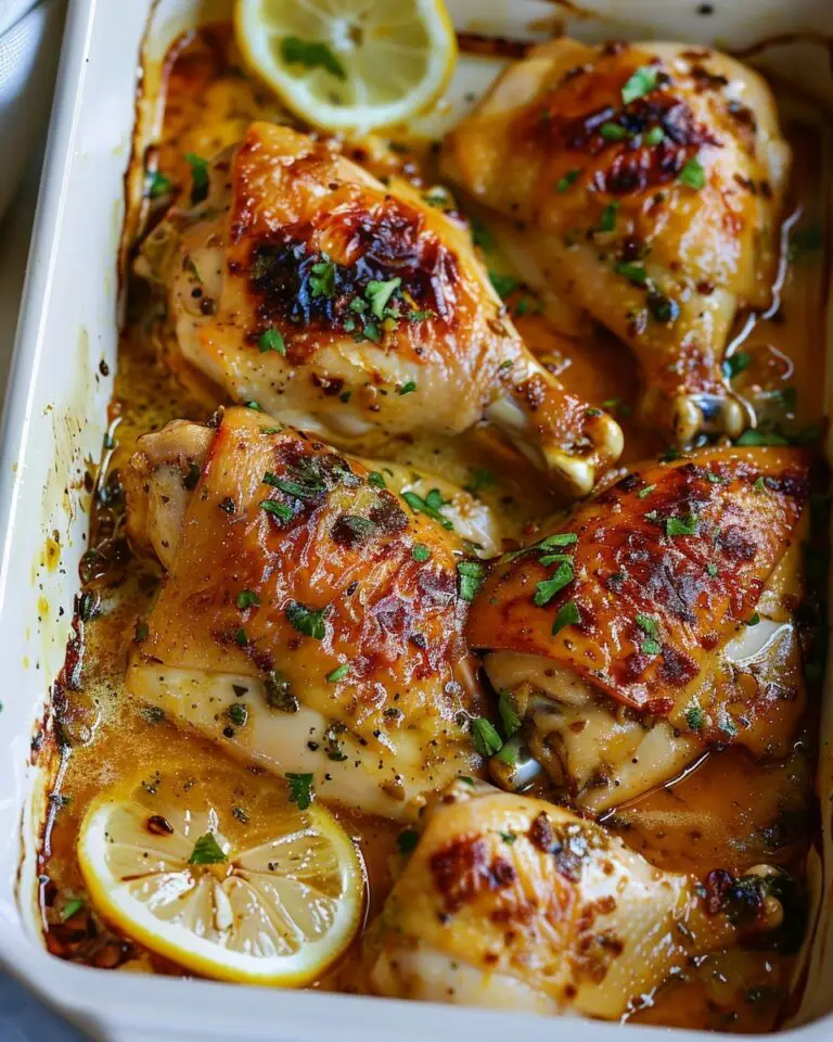 Baked Lemon Butter Chicken