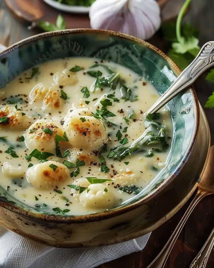 Creamy Gnocchi Soup