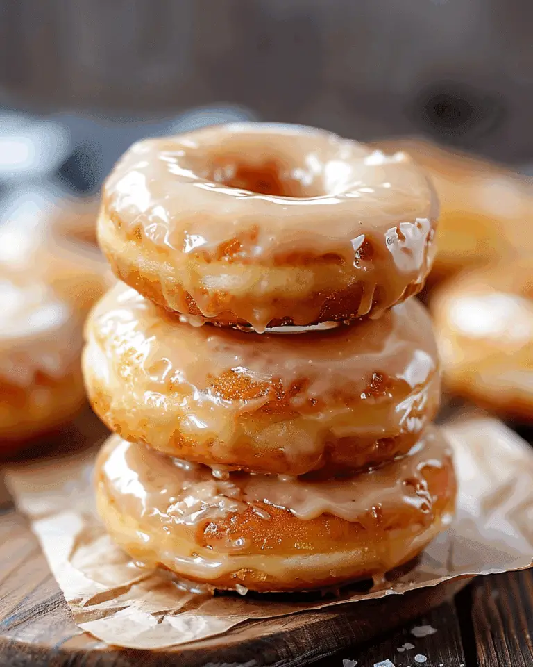 Maple Glazed Donuts