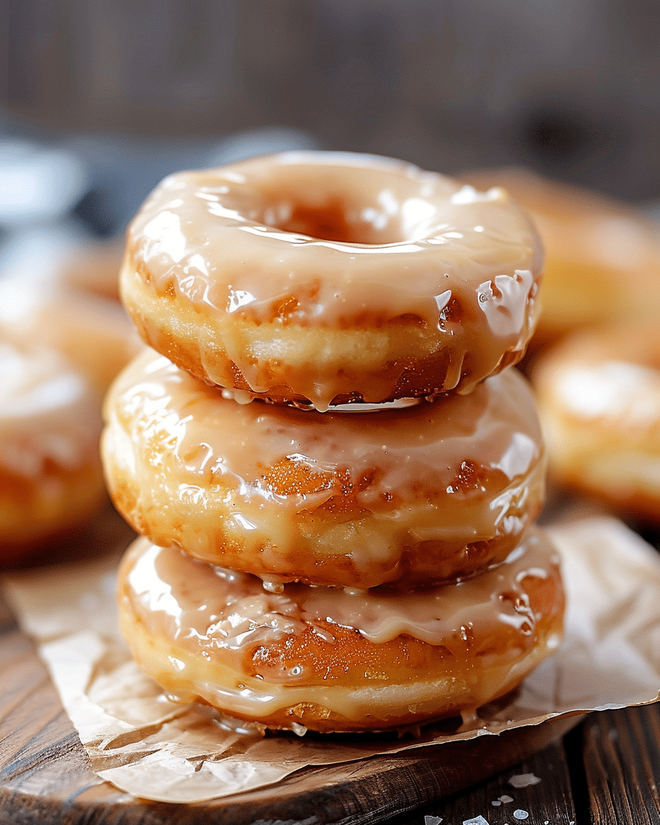 Maple Glazed Donuts