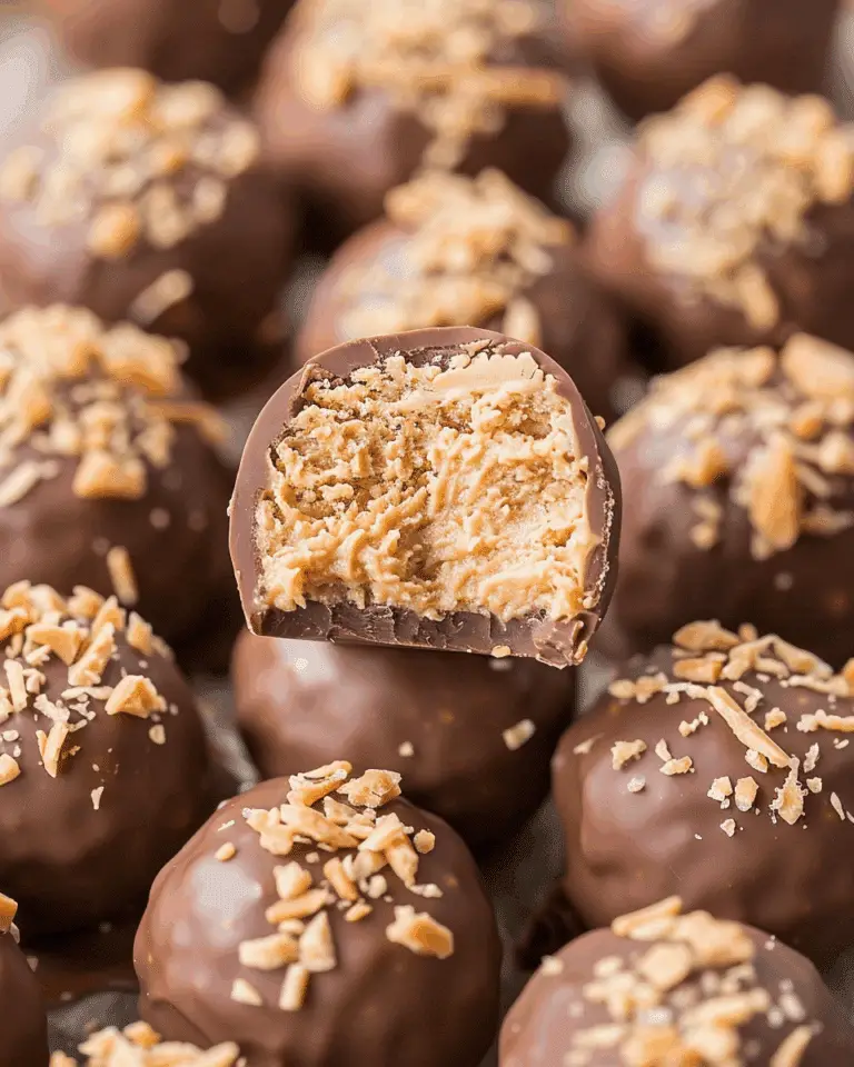 No-Bake Peanut Butter Cheesecake Balls Recipe