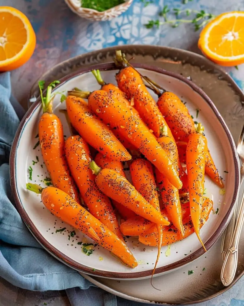 Honey Glazed Carrots with Orange and Cumin