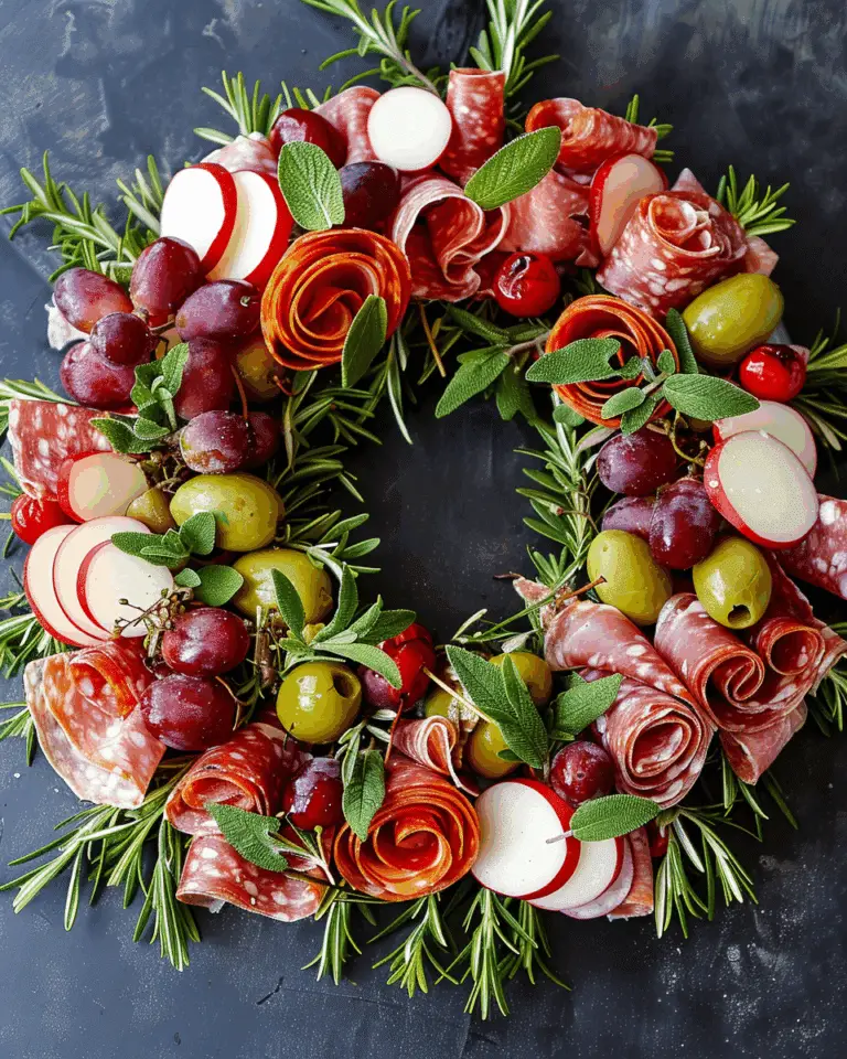 Charcuterie Wreath
