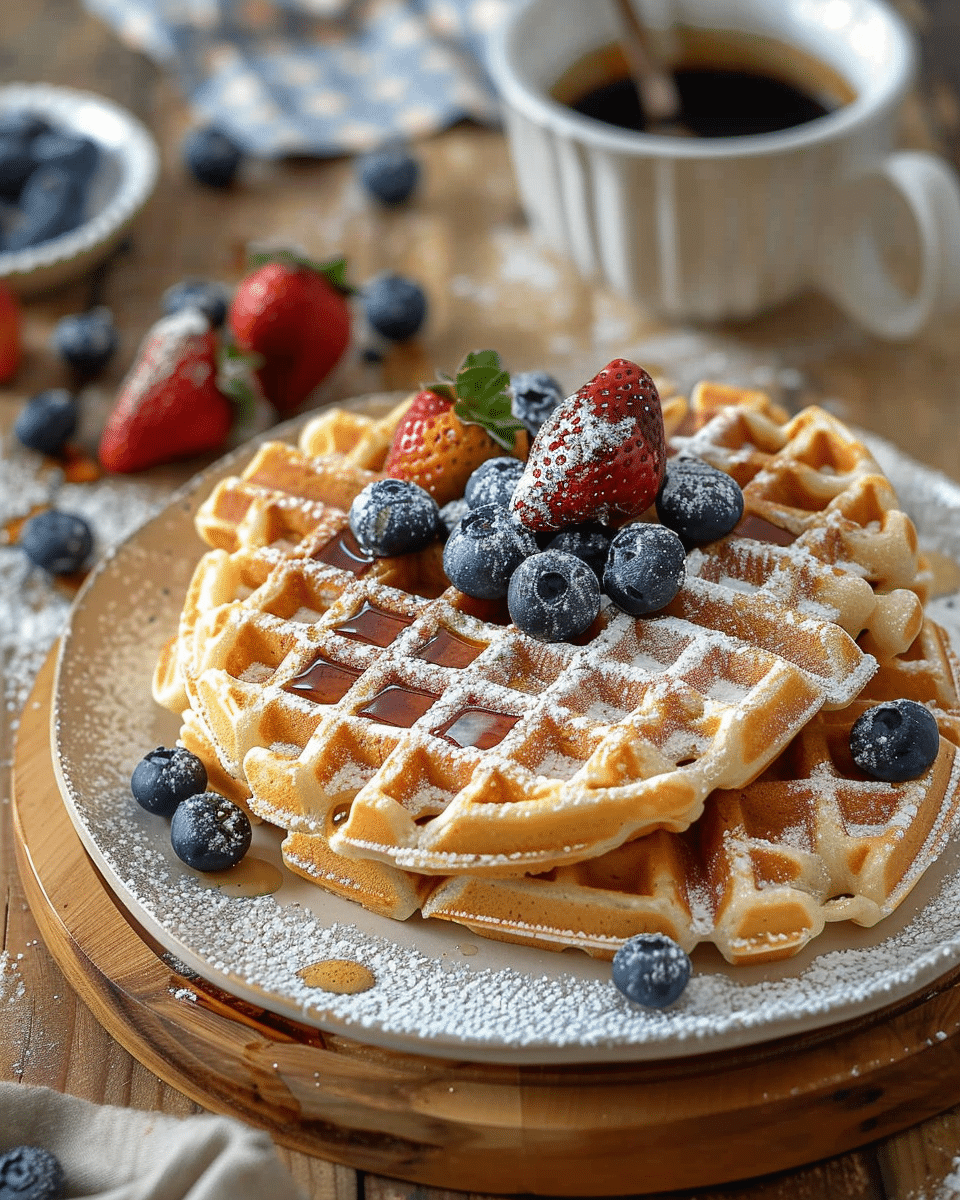 The Best Homemade Waffles Recipe