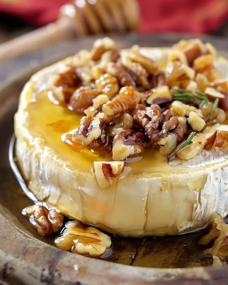 Honey and Walnut Baked Brie