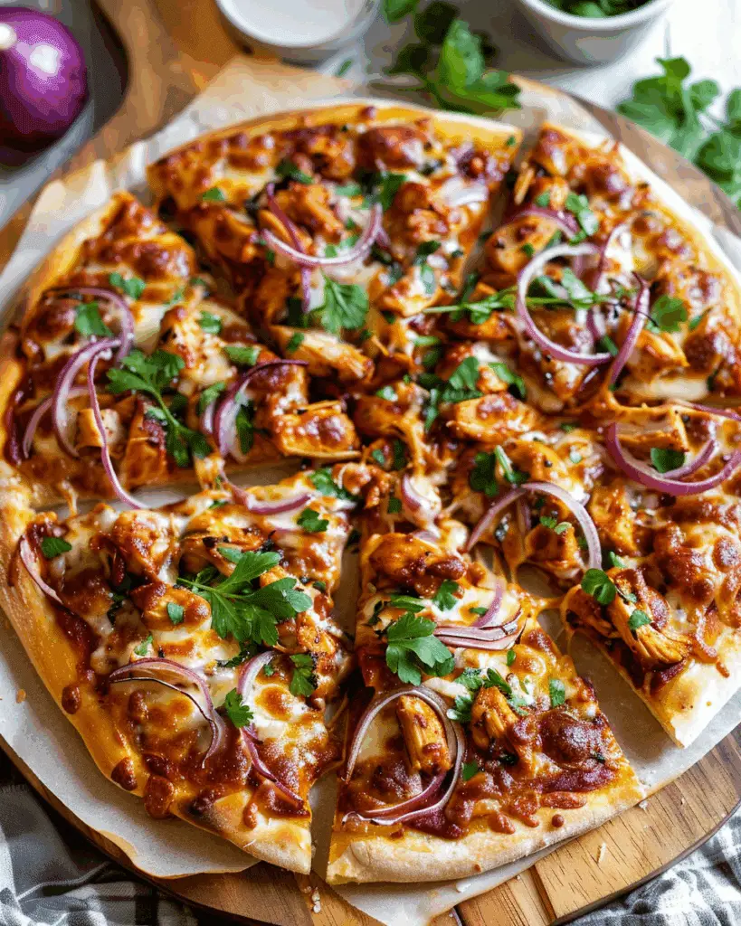 BBQ Chicken Pizza