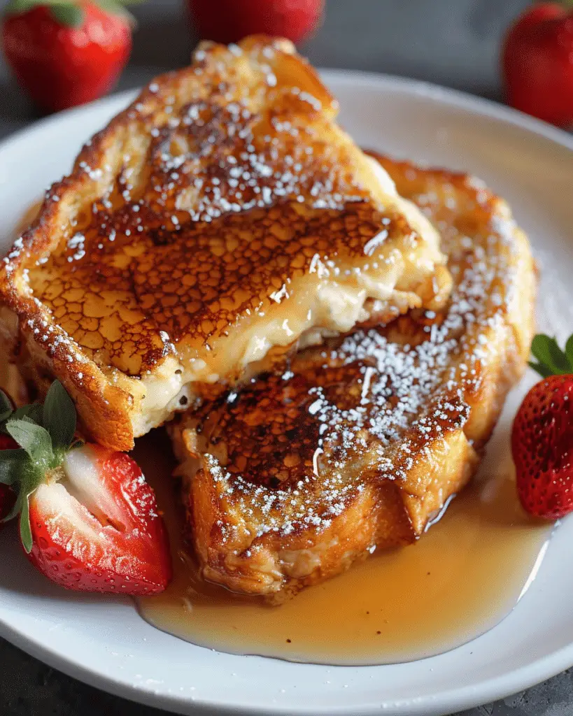 Crème Brûlée French Toast