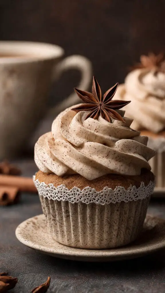 Chai Latte Cupcakes