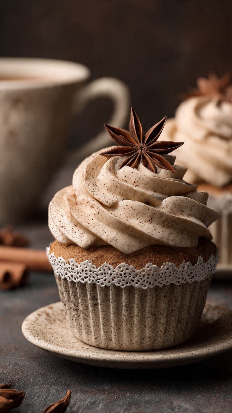 Chai Latte Cupcakes